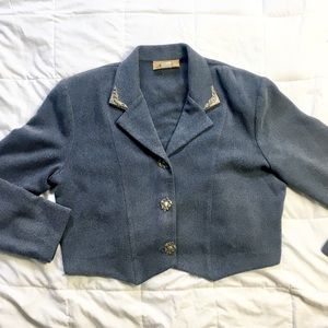 🌼 Vintage 80s Western Frontier Style Jacket